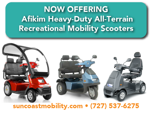 Afikim All-Terrain Mobility Scooters
