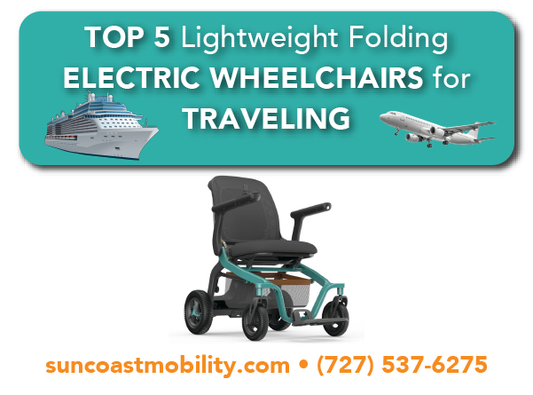 Top 5 Lightweight Folding Electric Wheelchairs For Travelling