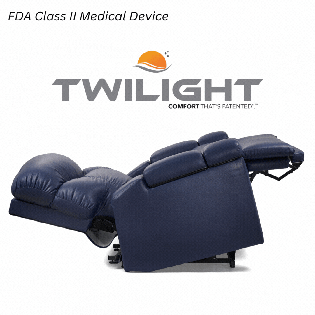 Golden Technologies PR525 Cloud+ w/ Twilight Optional Nirvana Swedish Air Massage with HeatWave