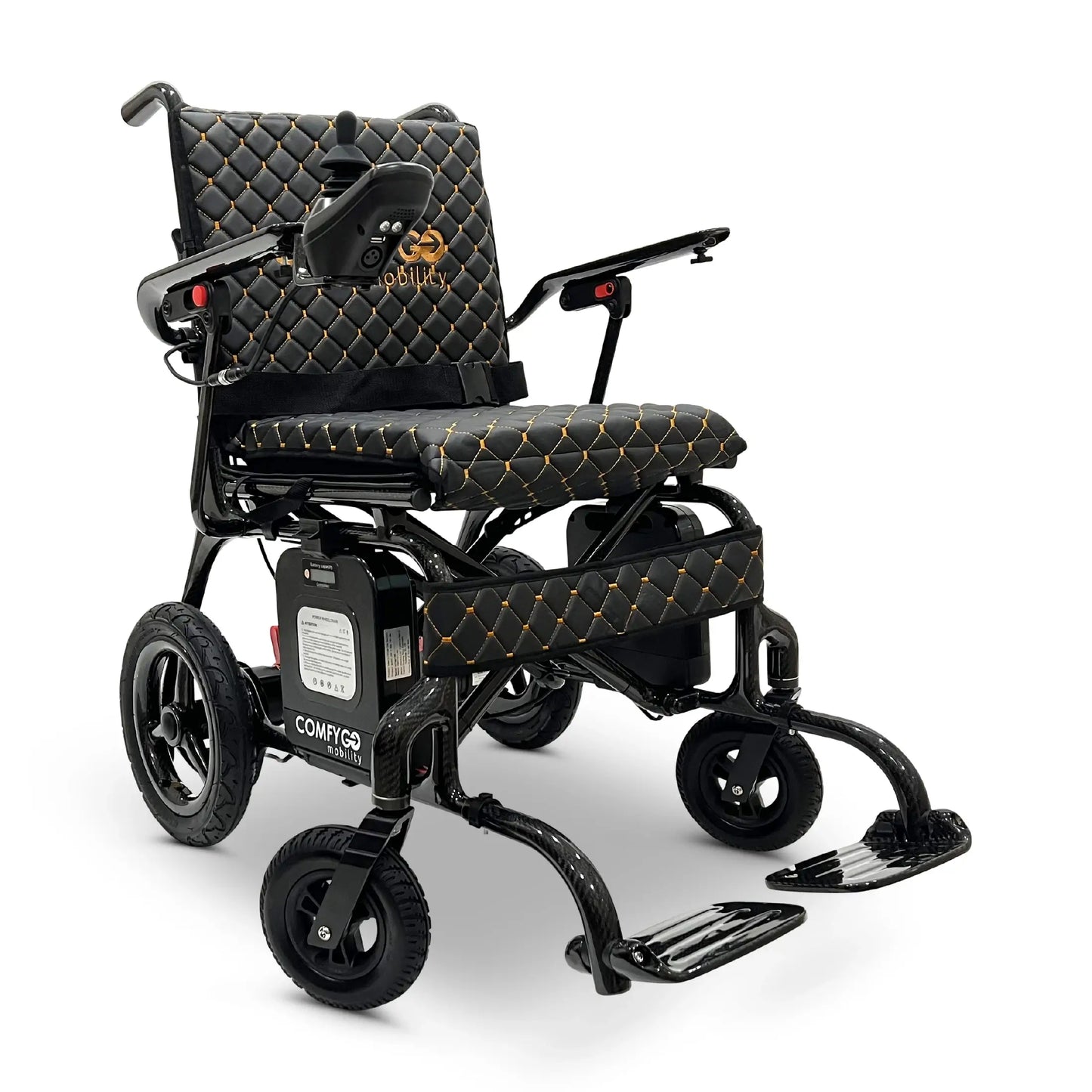 ComfyGo Phoenix 27 lbs. Lightweight Carbon Fiber Power Wheelchair