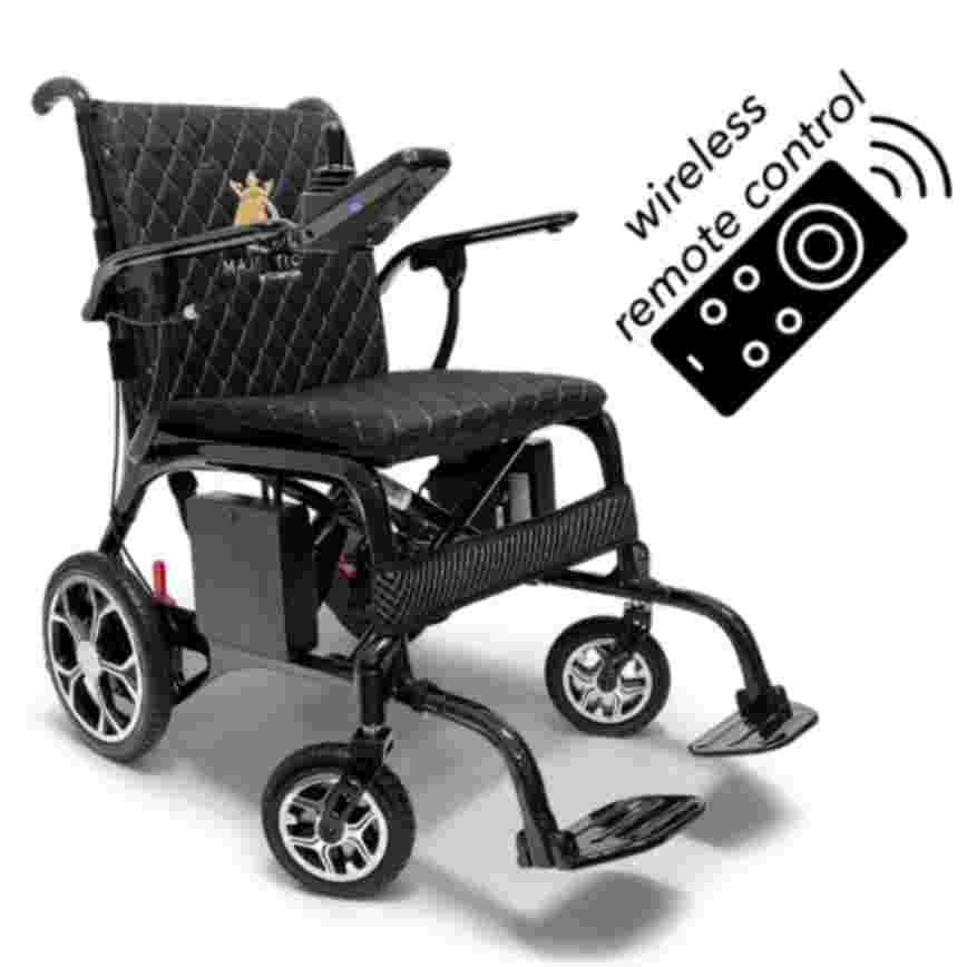 ComfyGo Phoenix 27 lbs. Lightweight Carbon Fiber Power Wheelchair