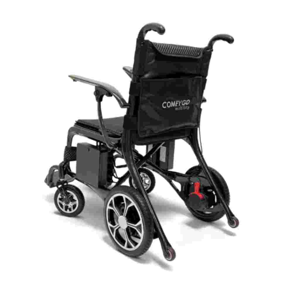 ComfyGo Phoenix 27 lbs. Lightweight Carbon Fiber Power Wheelchair