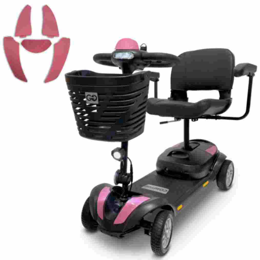 ComfyGo Z-4 Ultra-Light Electric Mobility Scooter With Quick-Detach Frame