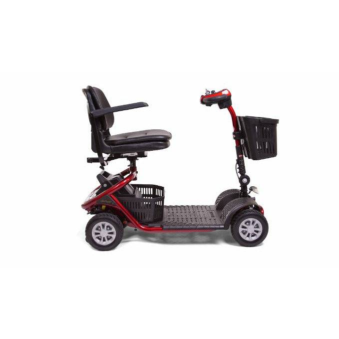 Golden Technologies LiteRider 4-Wheel in Red Side View