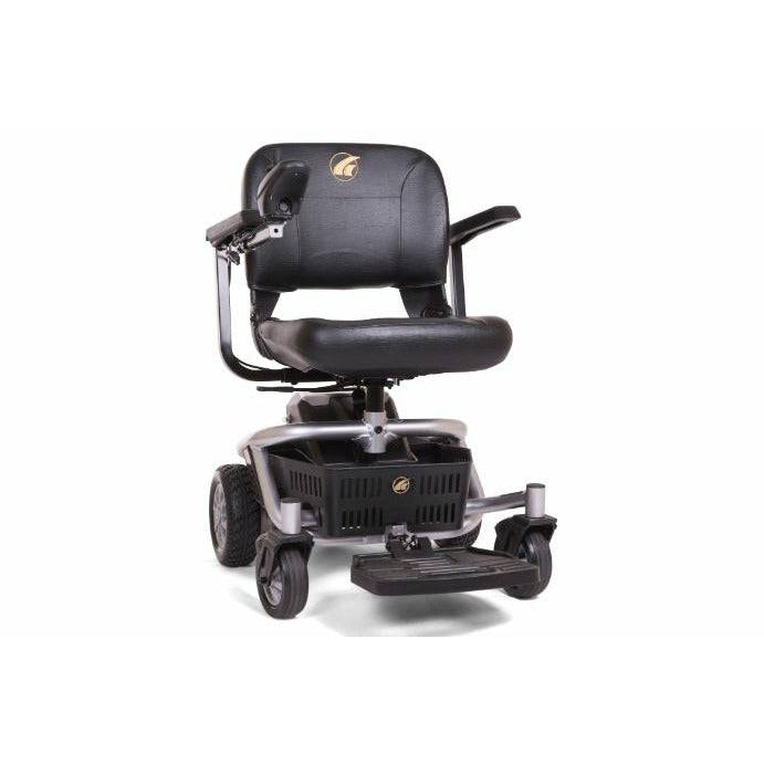 Golden Technologies LiteRider Envy Travel Power Wheelchair in Silver