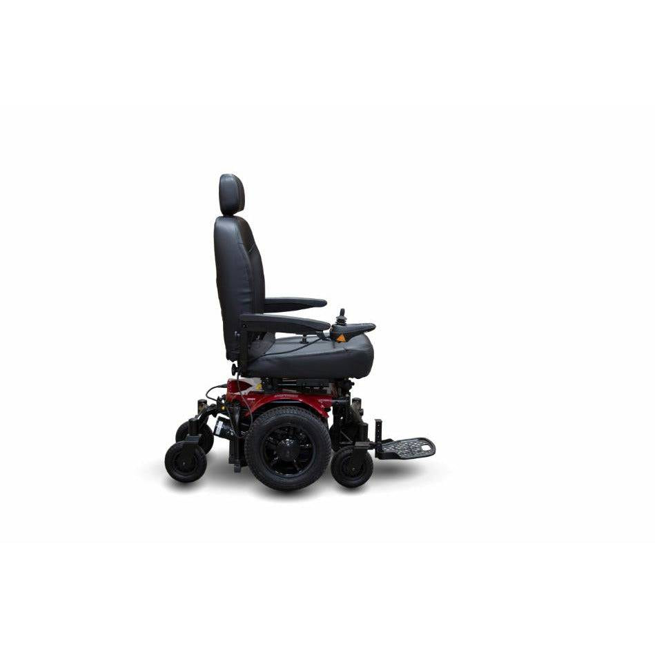 Shoprider 6Runner 14 Heavy Duty Power Wheelchair in Red Side