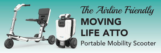 The Airline Friendly Moving Life Atto Portable Mobility Scooter