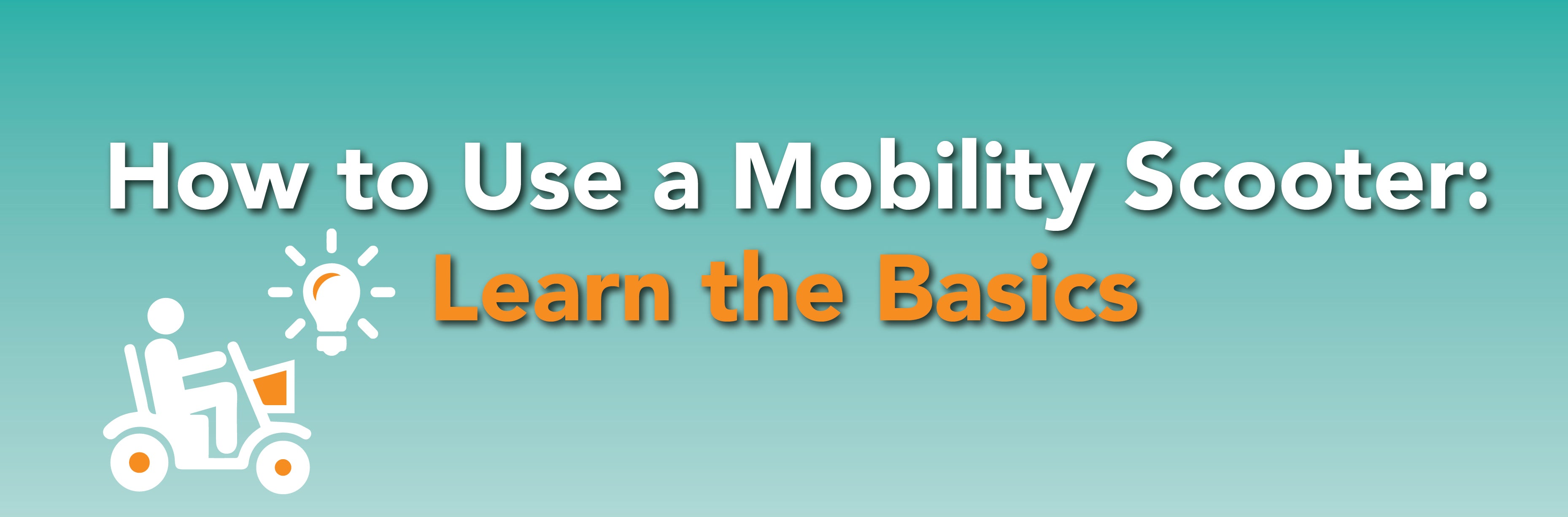 Mobilility How to Use a Mobility Scooter