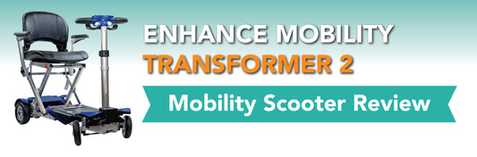 Enhance Mobility Transformer 2 Automatic Folding Portable Mobility Scooter
