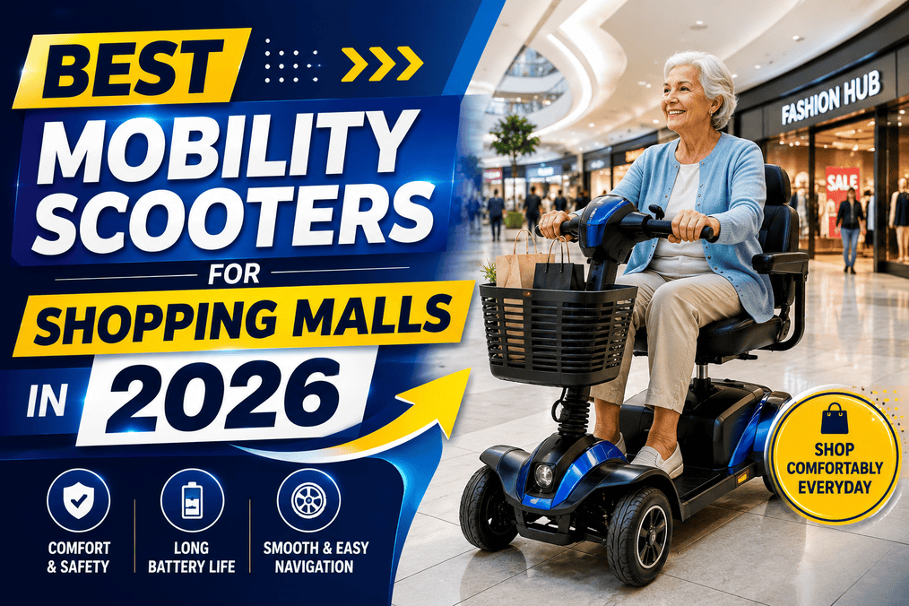 Best Mobility Scooters for Shopping Malls in 2026
