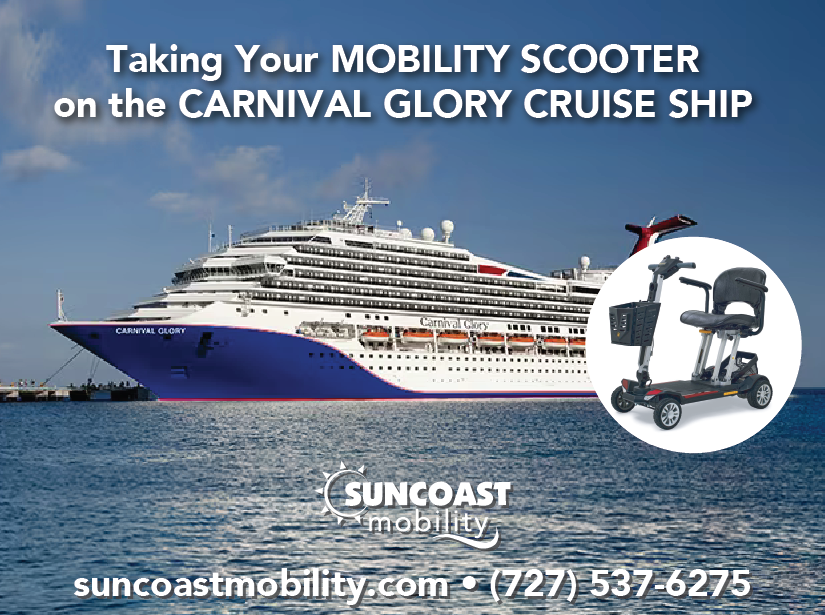 Taking Your Mobility Scooter on the Carnival Glory 