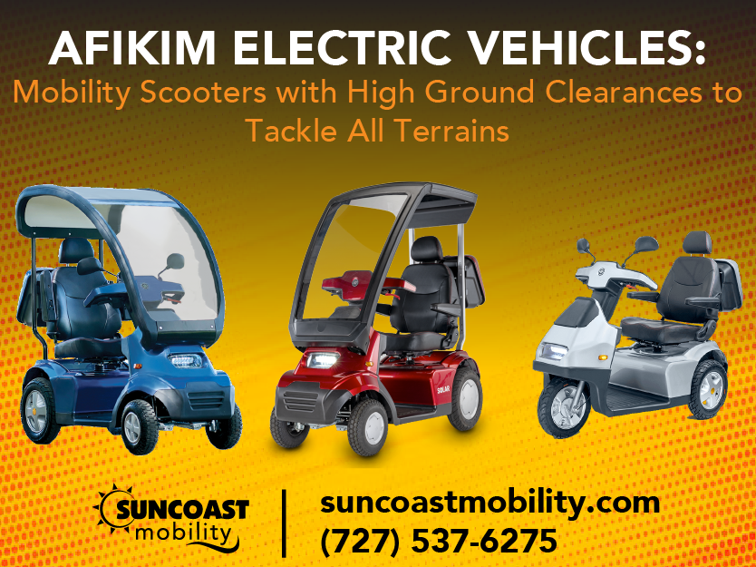 Afikim All-Terrain Mobility Scooters
