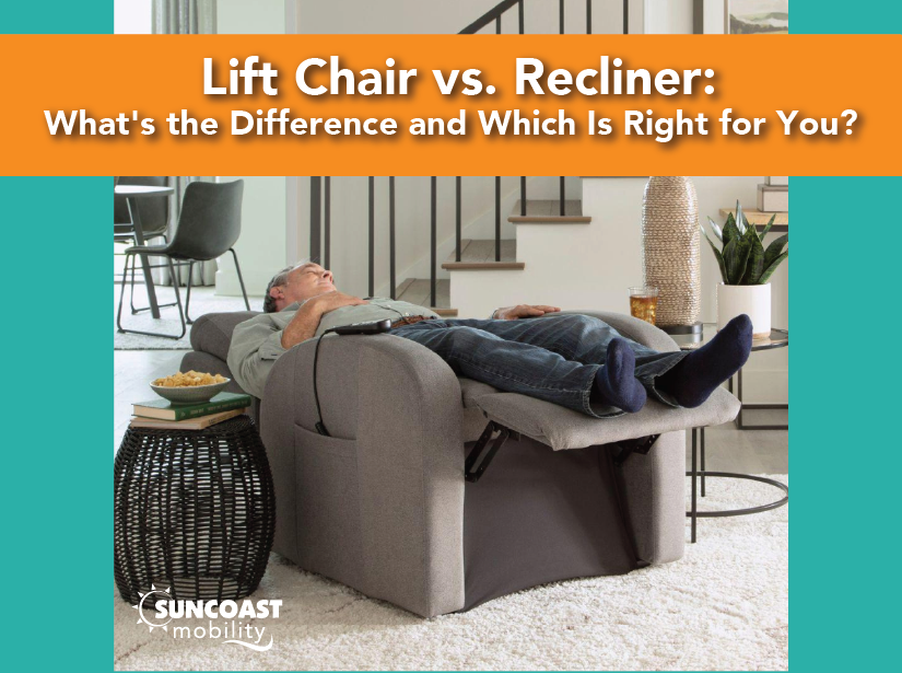 Lift Chair vs. Recliner: What's the Difference and Which Is Right for You?