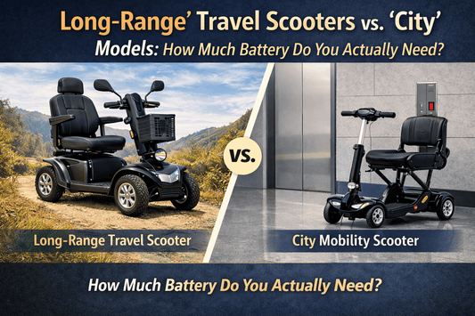Long-Range Travel Scooters vs. City Models How Much Battery Do You Actually Need