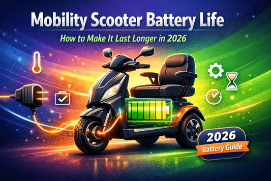 Mobility Scooter Battery Life How to Make It Last Longer in 2026