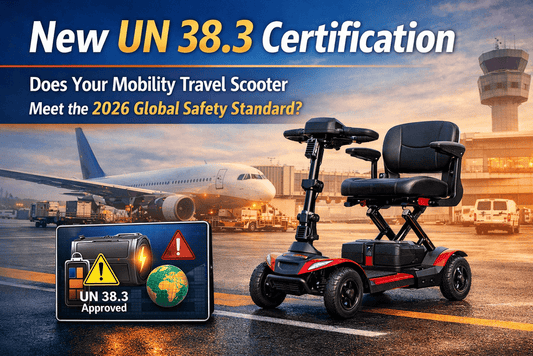 New UN 38.3 Certification: Does Your Mobility Travel Scooter Meet the 2026 Global Safety Standard?