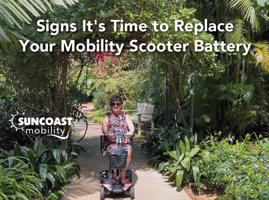 signs its time to replace your mobility scooter battery