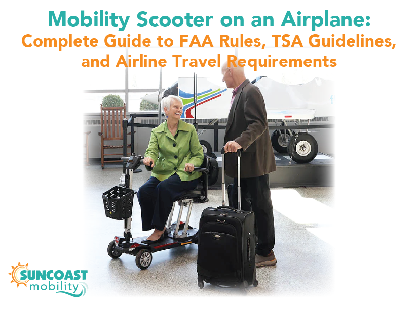 Mobility Scooter on an Airplane