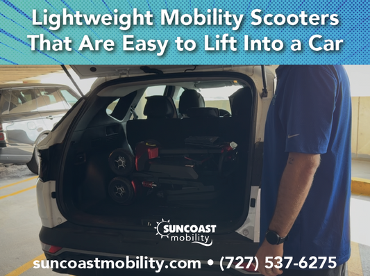 Lightweight Mobility Scooters That are Easy to Lift into the Car