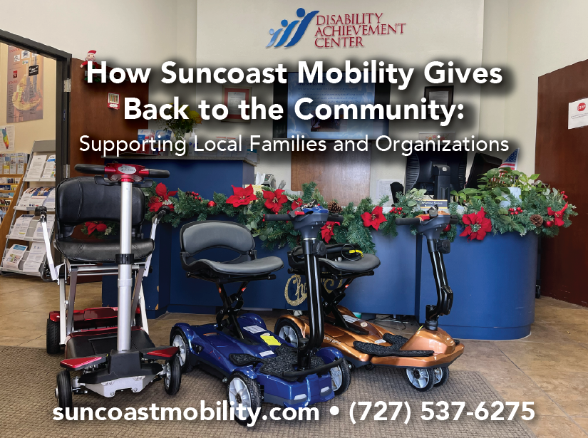 suncoast mobility gives back