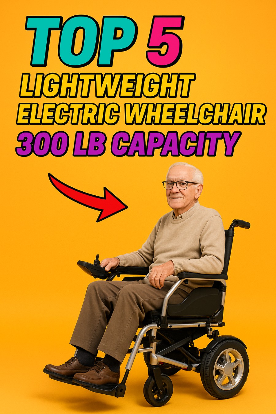 Top 5 Lightweight Electric Wheelchair 300 lb Capacity