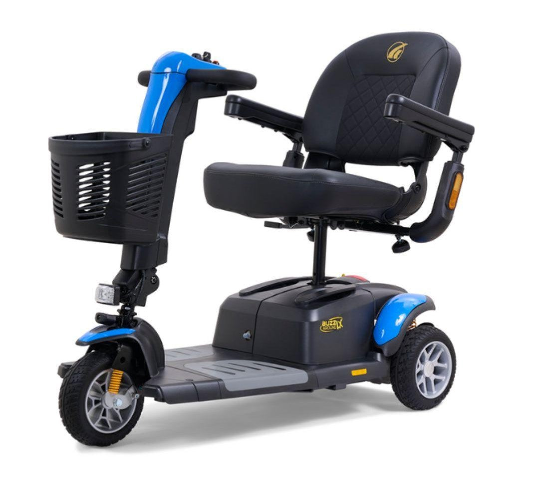 Golden Technologies Buzzaround LX 3-Wheel in blue