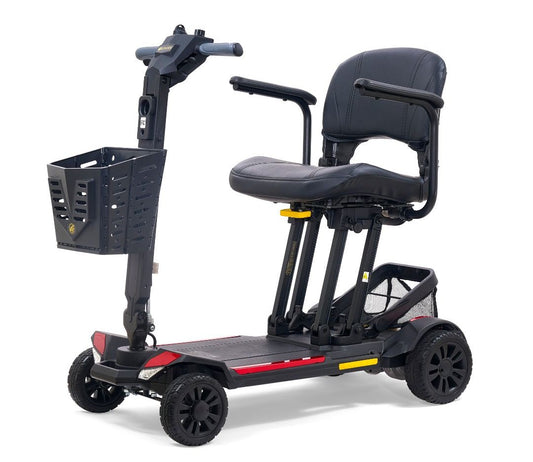 Buzzaround CarryOn Scooter by Golden Technologies in Red