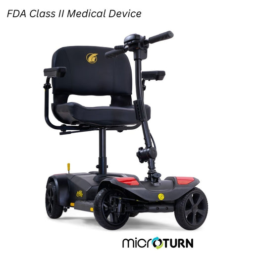 Golden Technologies Buzzaround LT 4-Wheel with MicroTurn Front View
