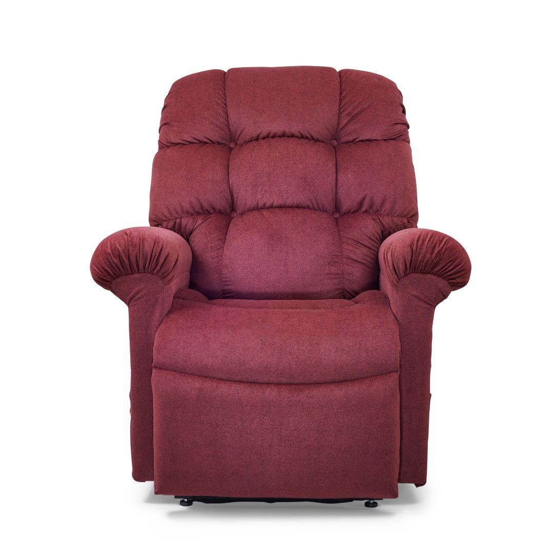 Cloud PR510 Lift Chair Recliner with Maxicomfort by Golden Technologies in Red Front View