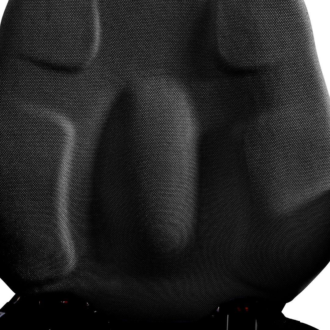 Golden Ally Sport Power Wheelchair by Golden Technologies in Carbon Fiber Seat Close Up