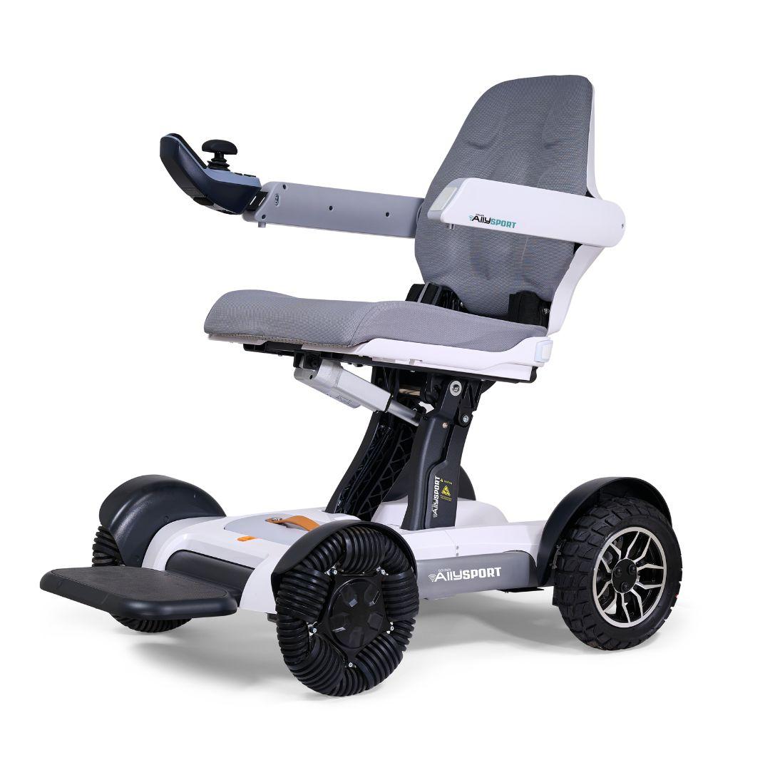 Golden Ally Sport Power Wheelchair by Golden Technologies in White