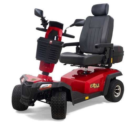 Golden Technologies Eagle GR596 All-Terrain Mobility Scooter in Red