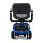 Golden Technologies LiteRider 4-Wheel Travel Mobility Scooter in Blue Rear View