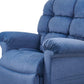 Cloud PR510 Lift Chair Recliner with Maxicomfort by Golden Technologies in Blue Close Up