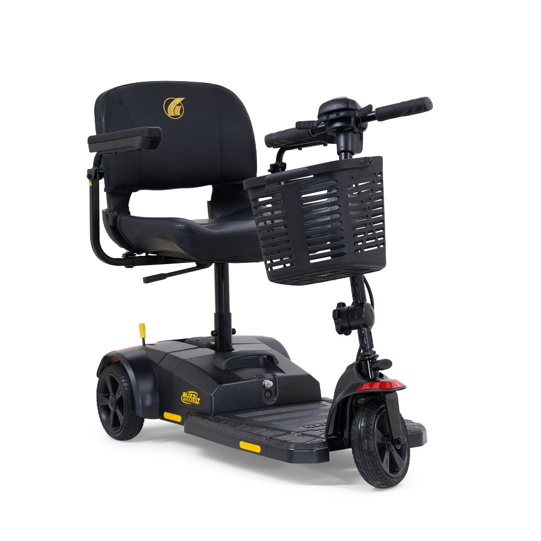 Golden Technologies Buzzaround LT 3-Wheel in Red Turned