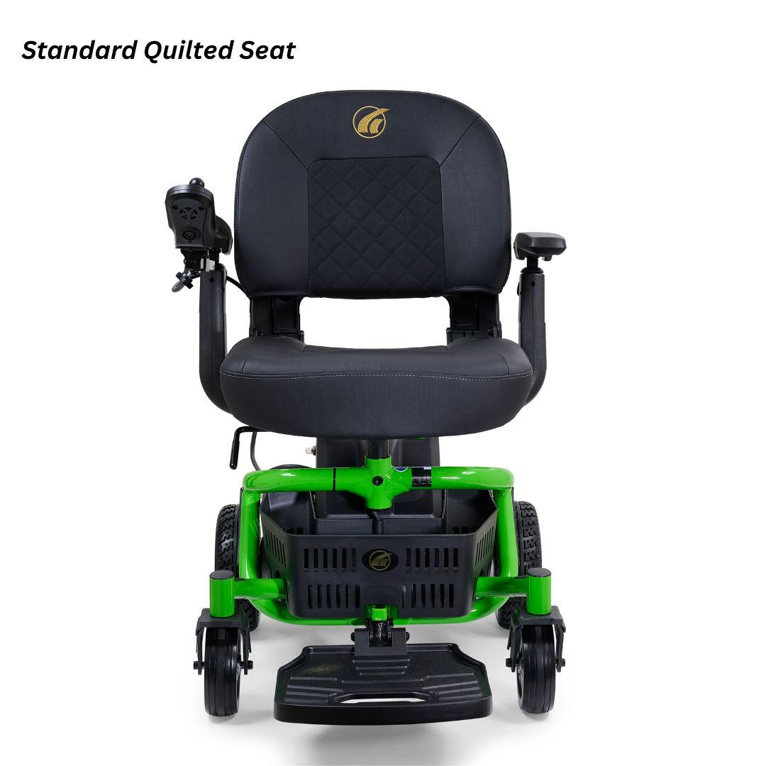 Golden Technologies LiteRider Envy Power Wheelchair in Green
