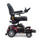 Golden Technologies BuzzAbout Travel Electric Wheelchair in Red Side View