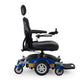 Golden Technologies Compass Sport Power Wheelchair in Blue Side View
