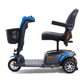 Golden Technologies Buzzaround LX 3-Wheel in blue side view