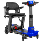 Mojo Manual Folding Scooter by Enhance Mobility in Blue