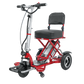 Enhance Mobility Triaxe Sport Folding Mobility Scooter in Red