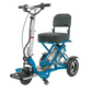 Enhance Mobility Triaxe Sport Folding Mobility Scooter in Blue