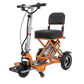 Enhance Mobility Triaxe Sport Folding Mobility Scooter in Orange