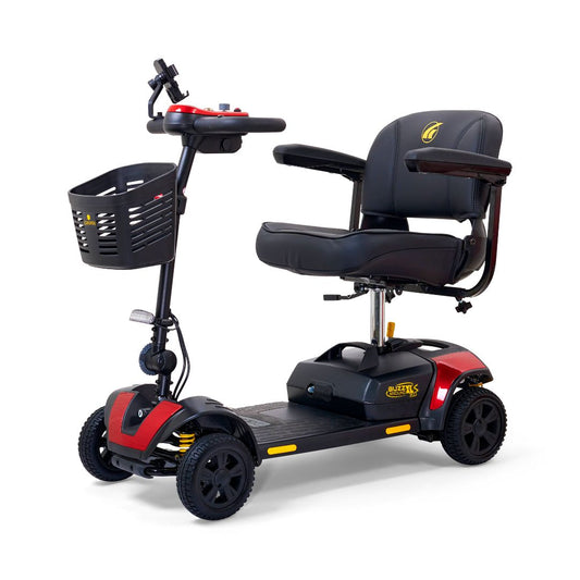 Buzzaround XLS-HD 4-Wheel Mobility Scooter by Golden Technologies in Red
