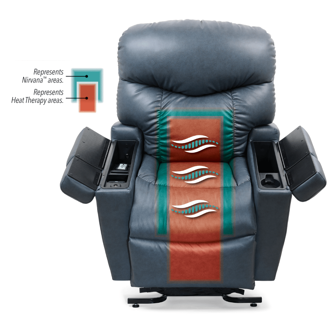 Golden Technologies PR525 Cloud+ w/ Twilight Optional Nirvana Swedish Air Massage with HeatWave