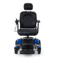 Golden Technologies Compass Sport Power Wheelchair in Blue Front View