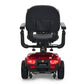 Golden Technologies Companion Mid Size 3-Wheel Mobility Scooter in Red Rear View
