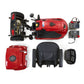 Golden Technologies Companion Full Size 3-Wheel Mobility Scooter in Red Disassembled