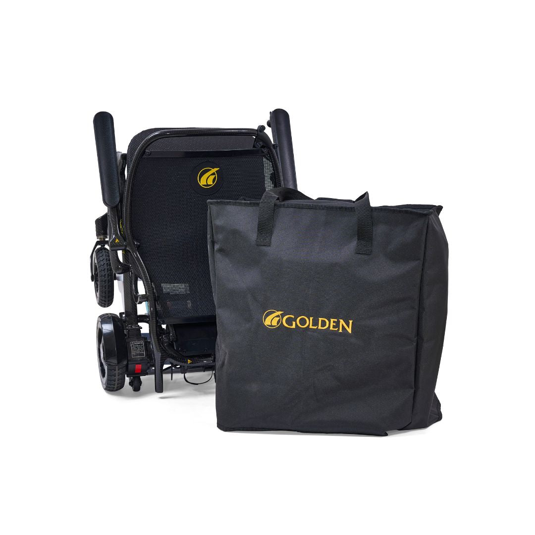 Golden Technologies Cricket Folding Lightweight Power Wheelchair with Case