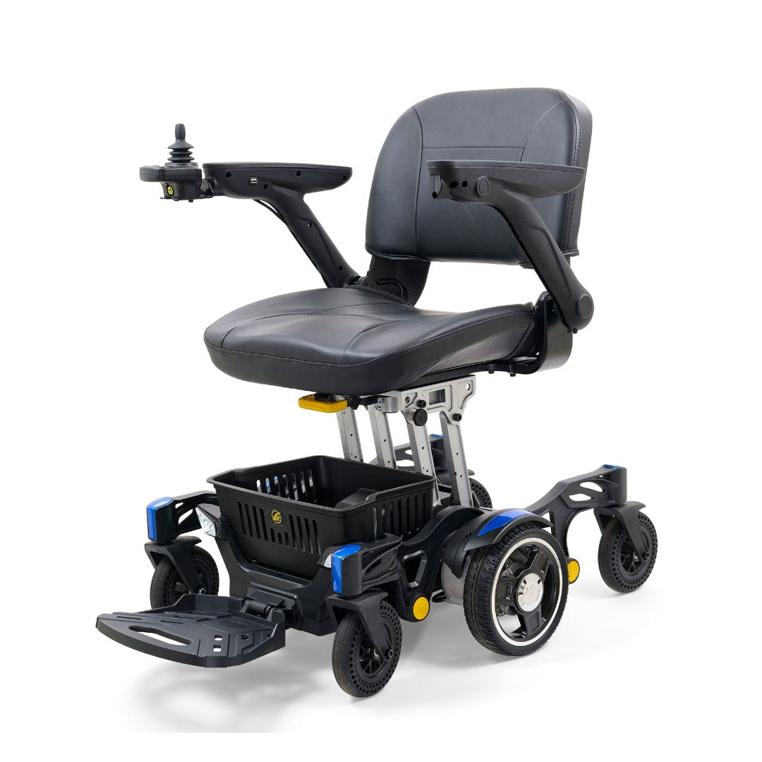 Golden Technologies Buzzaround CarryOn Power Wheelchair Front View
